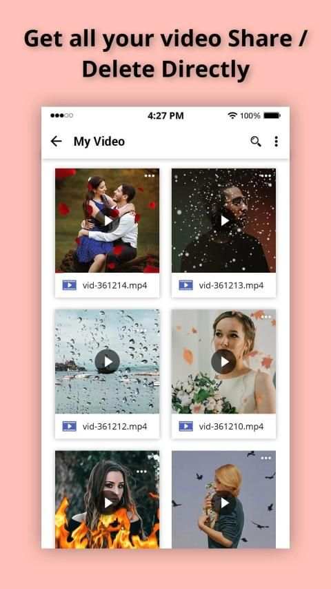 Nature Photo Effect Video Maker with Music स्क्रीनशॉट 2