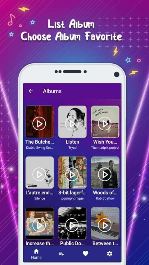 Musil - Unlimited Free Music Streaming Player स्क्रीनशॉट 1