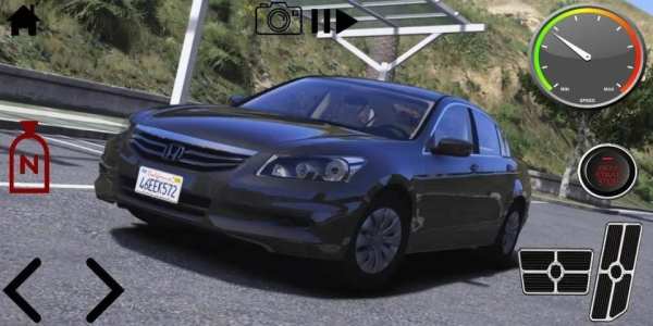 Driving Honda Accord Racing Simulator screenshot 2