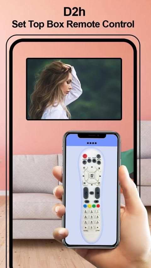 Set Up Box Remote Control For D2h screenshot 4