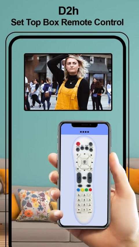 Set Up Box Remote Control For D2h screenshot 3
