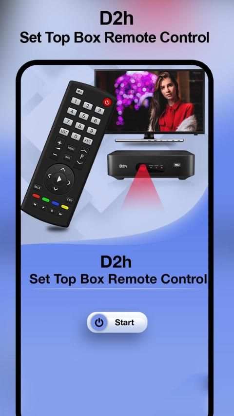 Set Up Box Remote Control For D2h screenshot 5