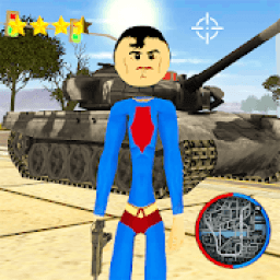 Stickman Superboy Rope Hero Vegas Crime आइकन