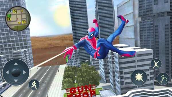 Spider Rope Hero - Gangster Crime City स्क्रीनशॉट 7
