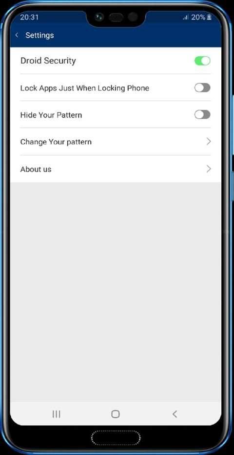 Keamanan Aplikasi Droid screenshot 4