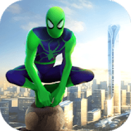 Spider Rope Hero - Gangster Crime City आइकन