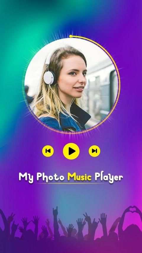 My Photo on Music Player 2019 : MP3 Player screenshot 1
