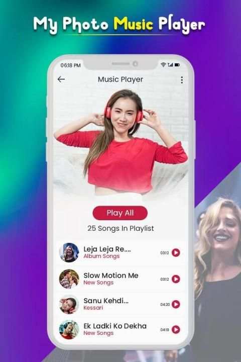 My Photo on Music Player 2019 : MP3 Player screenshot 2