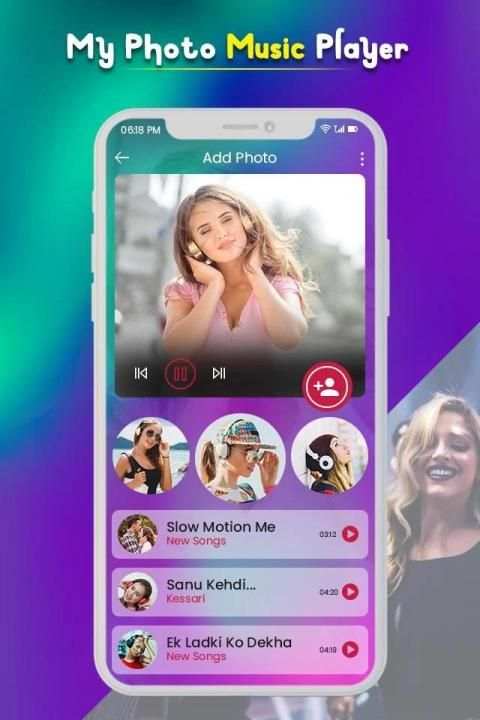 My Photo on Music Player 2019 : MP3 Player screenshot 4