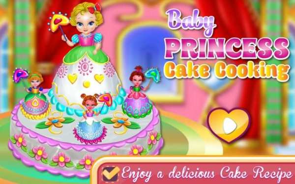 Baby Princess Cake Cooking स्क्रीनशॉट 8