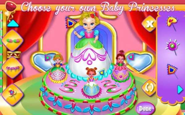 Baby Princess Cake Cooking स्क्रीनशॉट 1