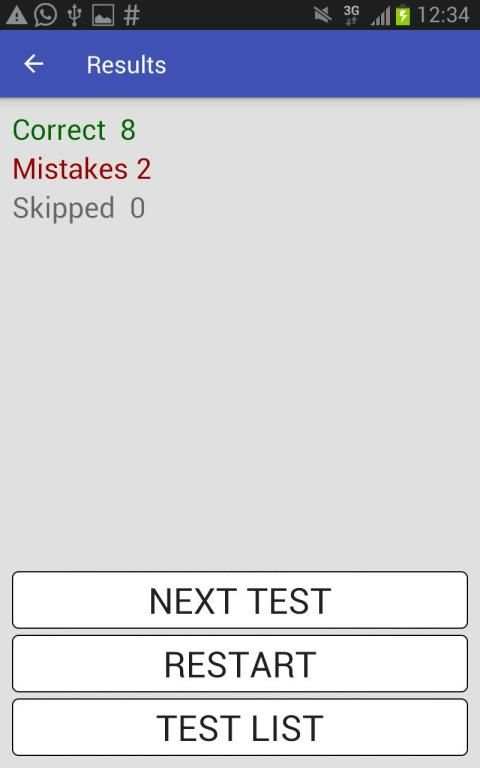 5555 English Grammar Tests screenshot 1