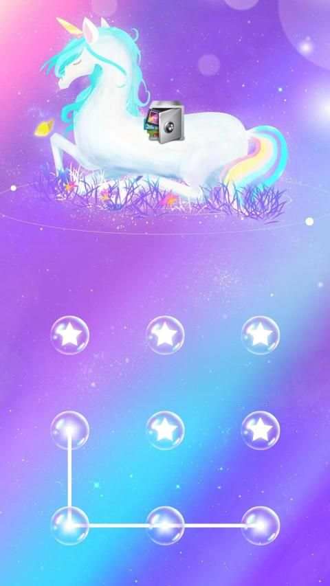 AppLock Theme Unicorn – Paid Theme screenshot 4