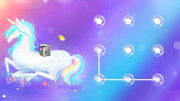 AppLock Theme Unicorn – Paid Theme screenshot 2