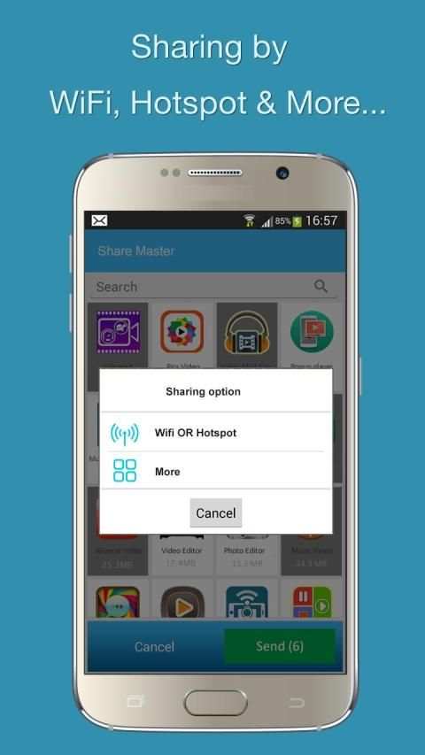 Share Master Apps Transfer APK screenshot 3