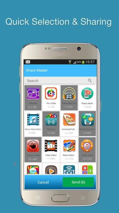 Share Master Apps Transfer APK स्क्रीनशॉट 4