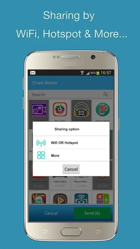 Share Master Apps Transfer APK स्क्रीनशॉट 3