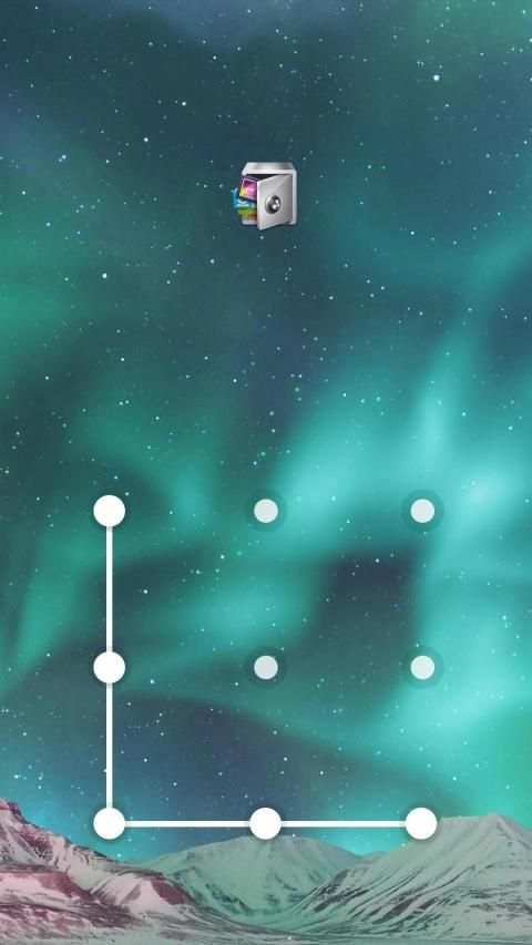 AppLock Live Theme Aurora स्क्रीनशॉट 3