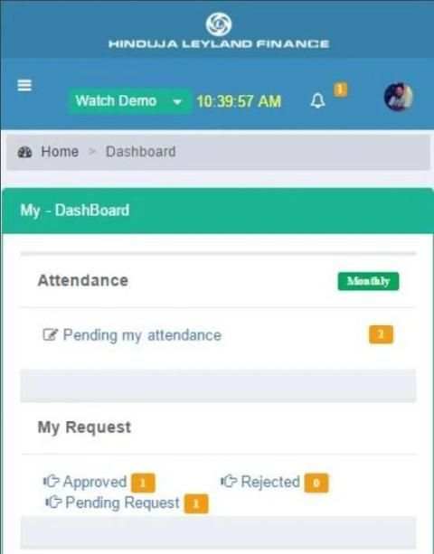 HLF ERP App स्क्रीनशॉट 2