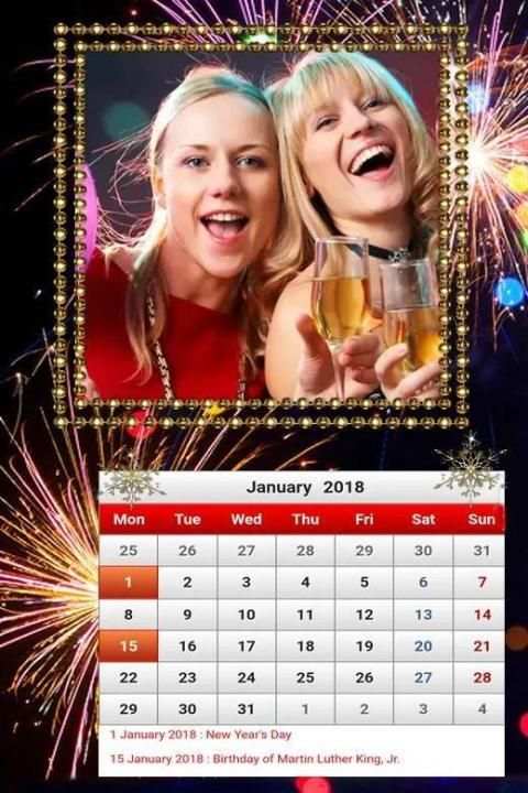 2020 Calender Photo Frames screenshot 4