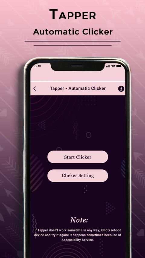 Tapper- Automatic Clicker 4 تصوير الشاشة