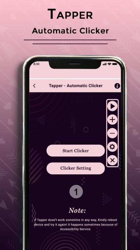 Tapper- Automatic Clicker screenshot 3