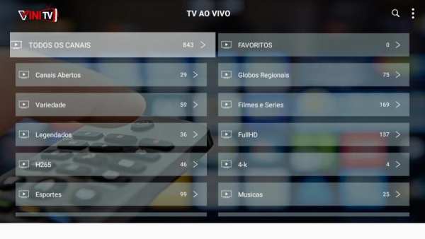 TV VINITV - Versão Tv Box screenshot 3