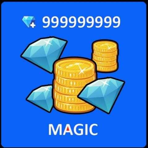 Magic Diamond Free Fire Simulator Free screenshot 1
