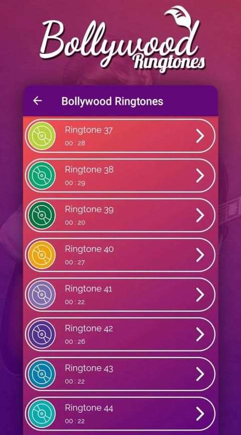 Bollywood Ringtones screenshot 1
