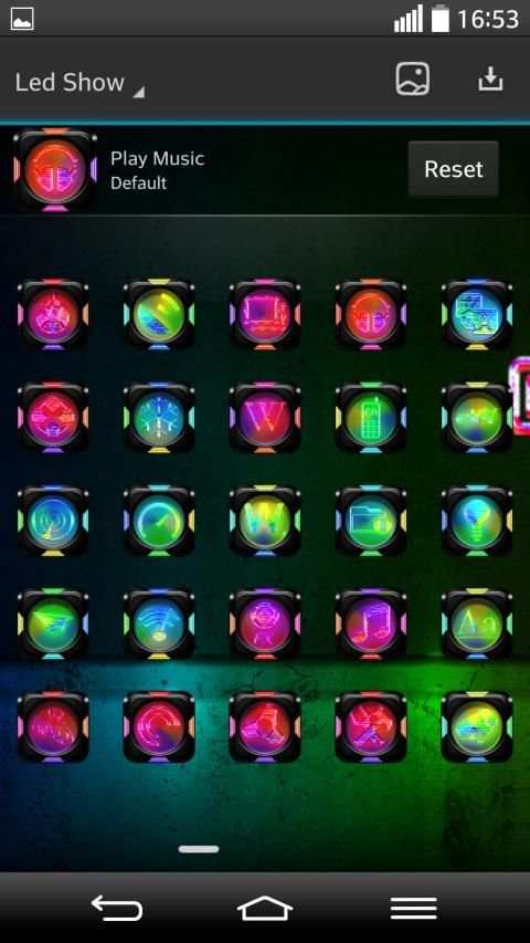 Next Launcher 3D Theme LedShow screenshot 3