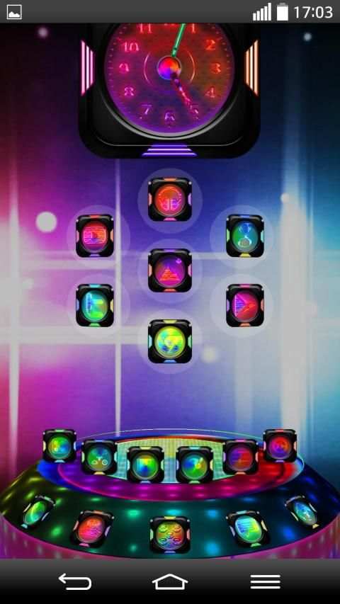Next Launcher 3D Theme LedShow screenshot 1