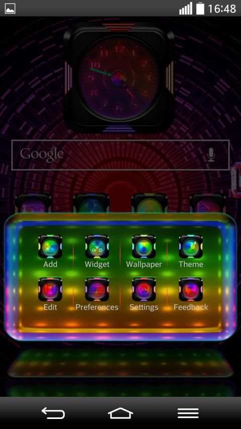 Next Launcher 3D Theme LedShow screenshot 6