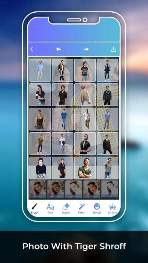 Photo With Tiger Shroff screenshot 2