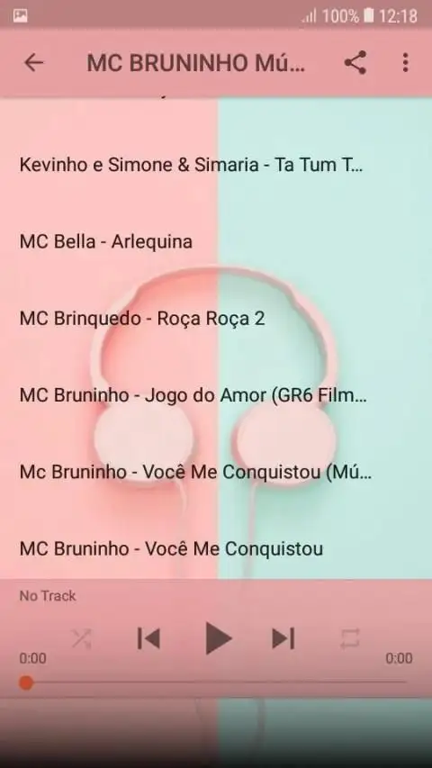 Mc Bruninho Jogo Do Amor Songs and Lyrics APK for Android Download