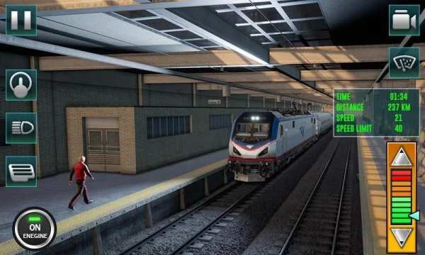 Train Simulator 3D - Train Driving Games Pro 2019 screenshot 2