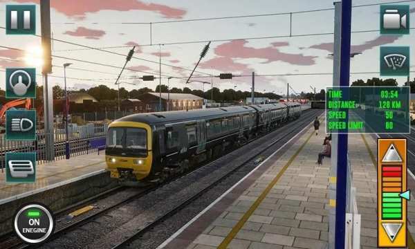 Train Simulator 3D - Train Driving Games Pro 2019 screenshot 4