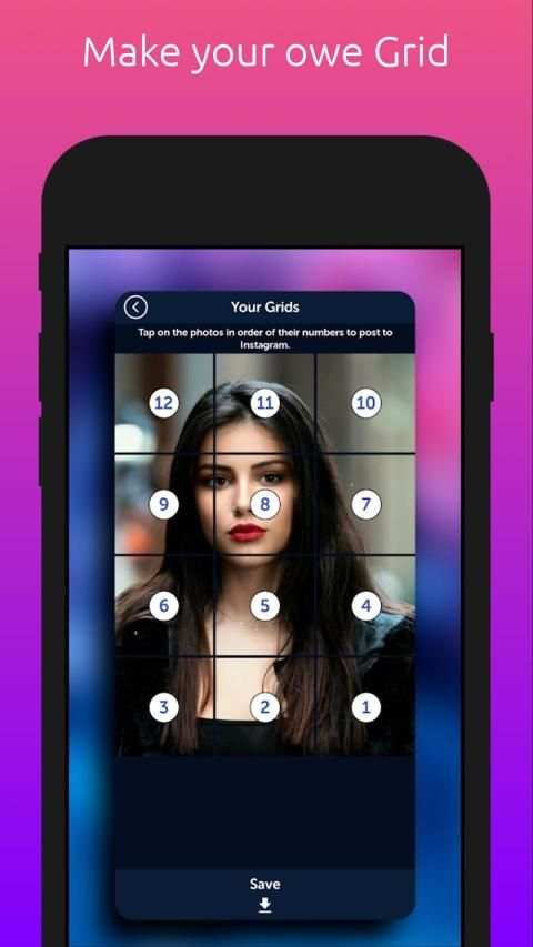 Grid Instagram screenshot 6