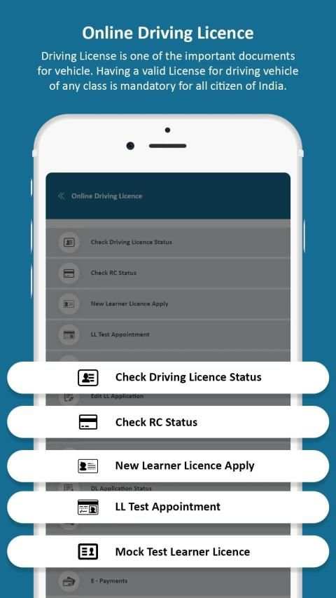 Driving Licence - Online Driving Licence Apply स्क्रीनशॉट 3