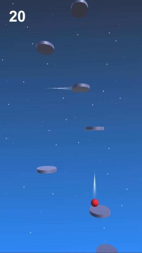Fireball Bounce 3D screenshot 1