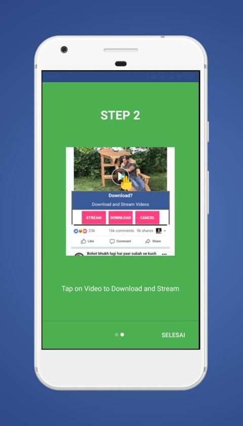 Pengunduh Video untuk Facebook FBdownloader screenshot 7