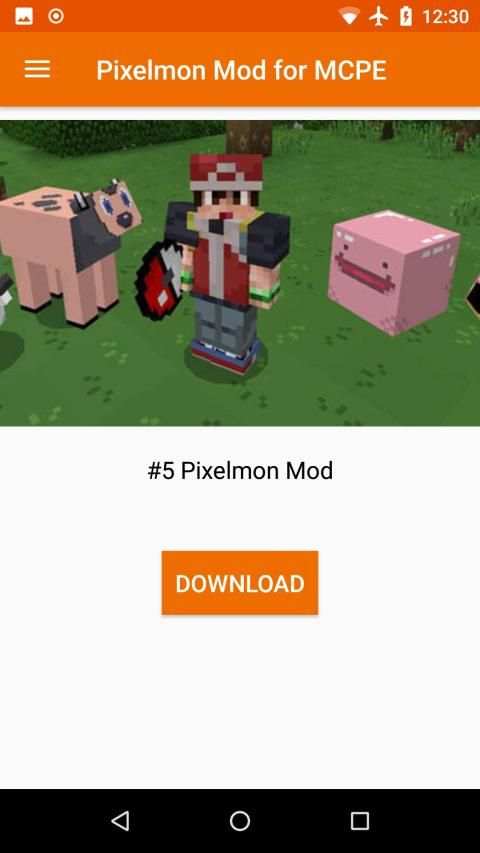 Pixelmon Mod for Minecraft PE screenshot 2
