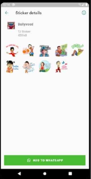 TJ Sticker - Whatsapp Sticker screenshot 2