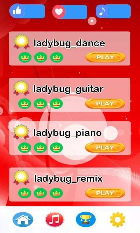 Piano Ladybug Tiles Music screenshot 3