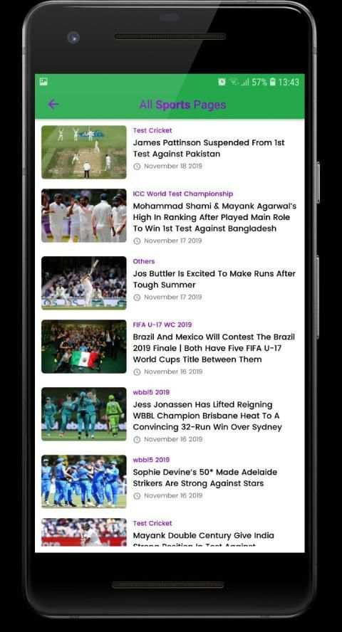 All Sports Pages - Live & Exclusive Updates screenshot 5