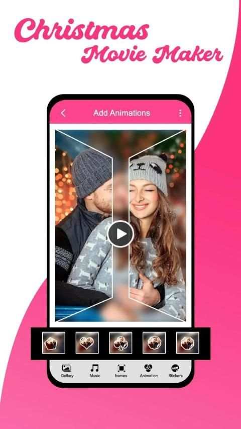 Christmas Movie Maker : Photo to Video Maker screenshot 2