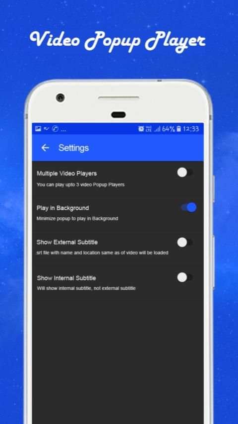 Video Popup Player :Multiple Popups Videos Player screenshot 2