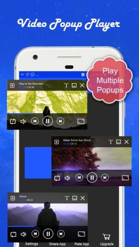 Video Popup Player :Multiple Popups Videos Player screenshot 6