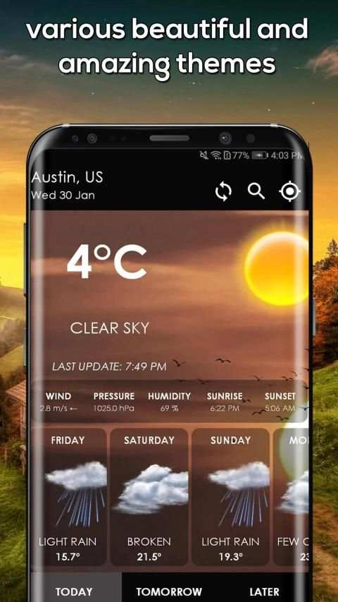 Weather Channel App Hourly Weather Forecast Pro screenshot 5