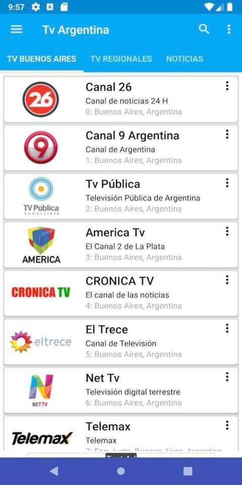 Tv Argentina Live screenshot 5