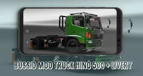 MOD Truck Hino 500 BUSSID screenshot 6
